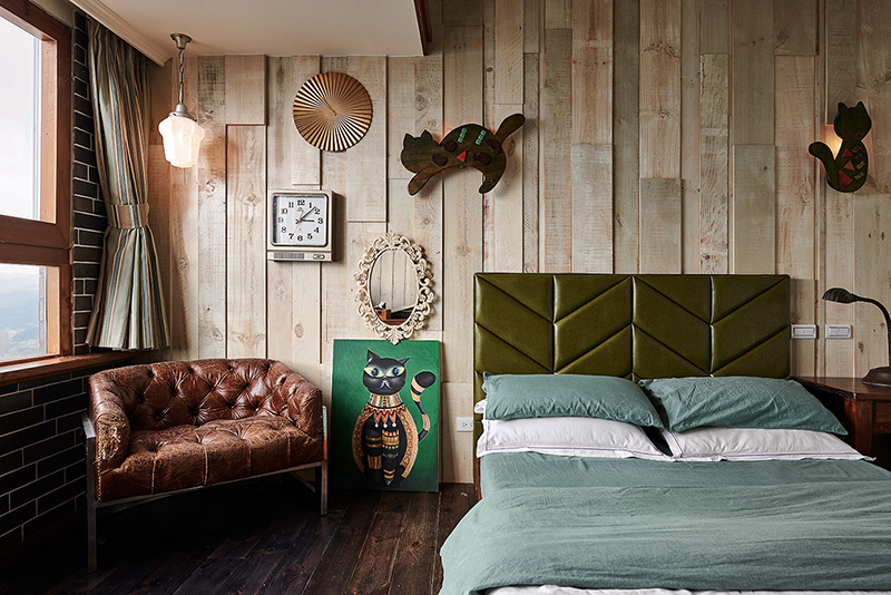 北歐風壁面設計04