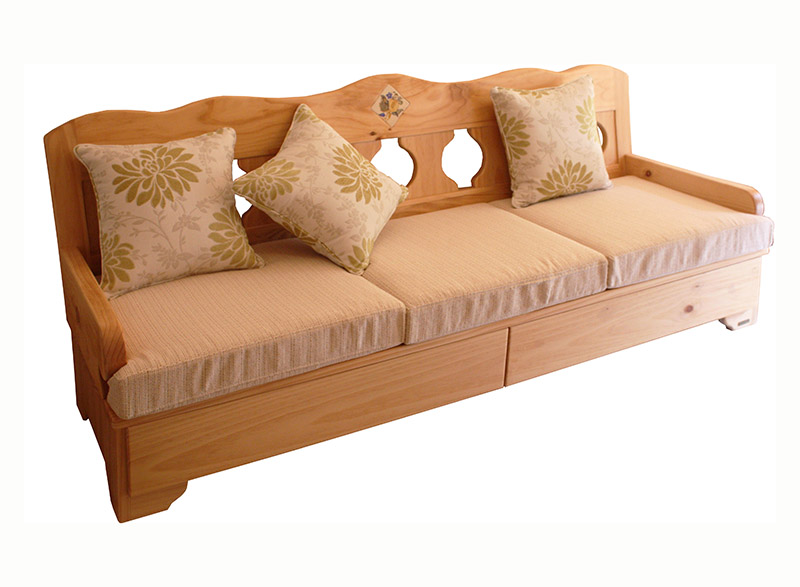 原木收納沙發13