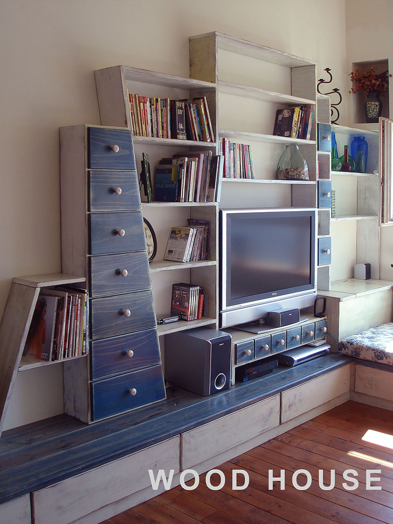 地中海風電視牆005