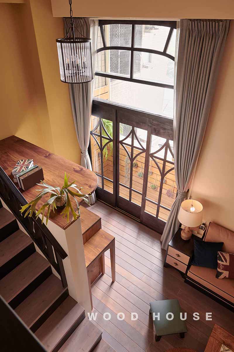 歐風落地木門175