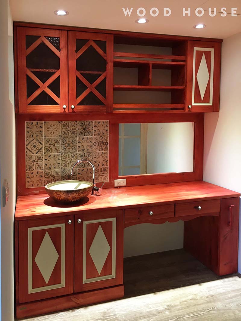 鄉村風化妝桌18