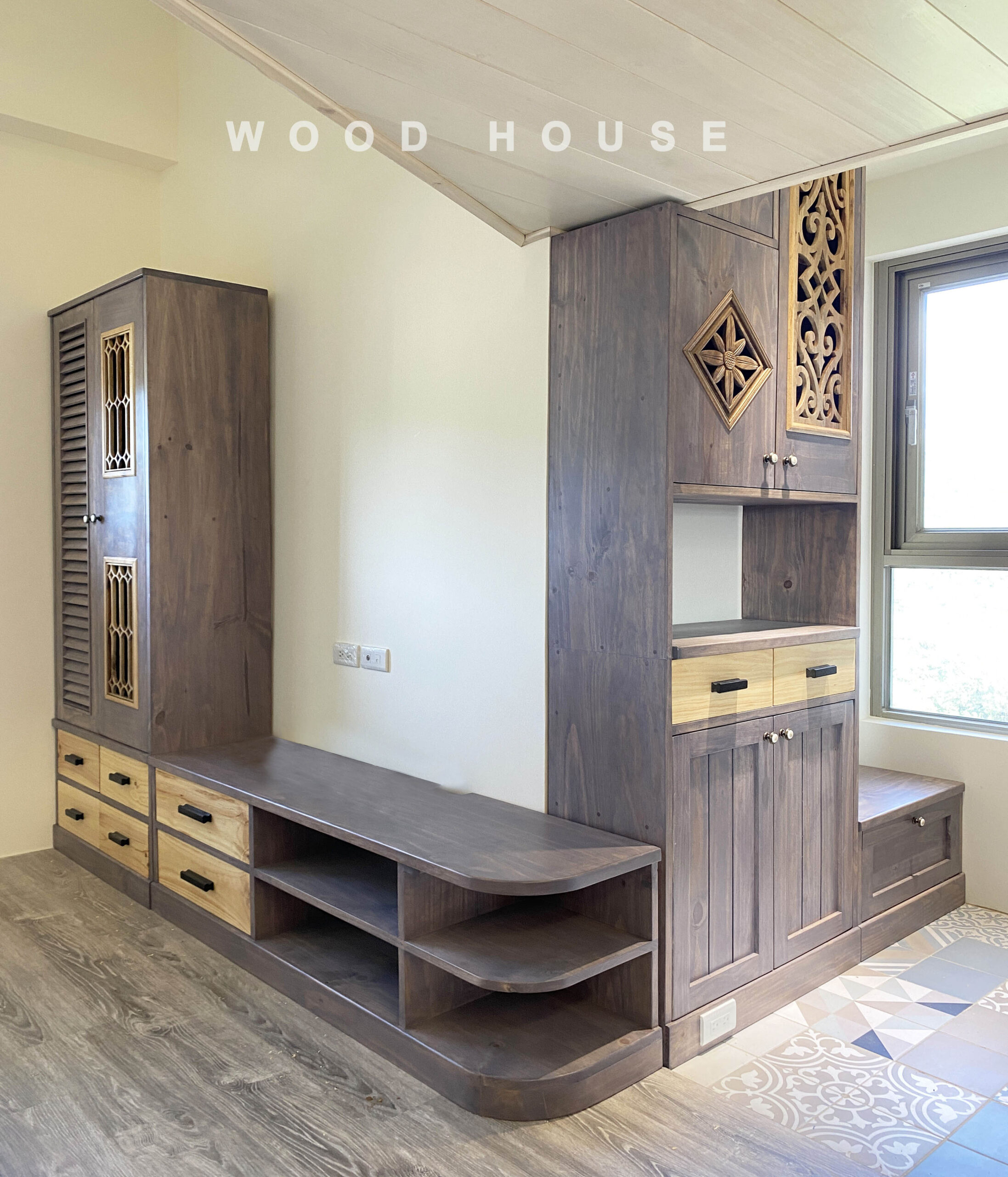 北歐風電視櫃113